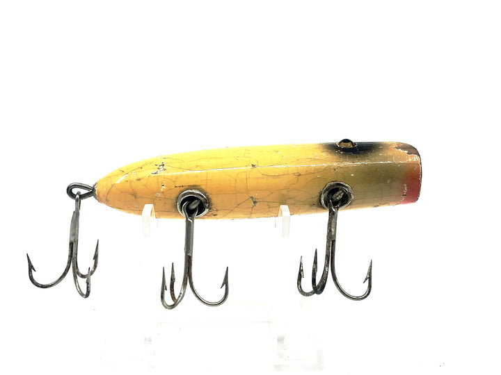 South Bend Glass Eye Wooden Bass Oreno, Rain Rainbow Color