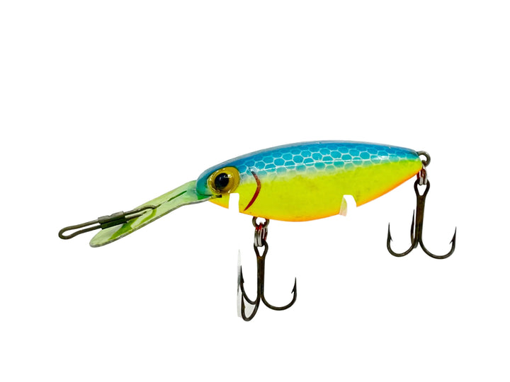 Storm Thin Fin Rattle Tot RH30, #30 Chartreuse/Blue Back/Orange Belly Color