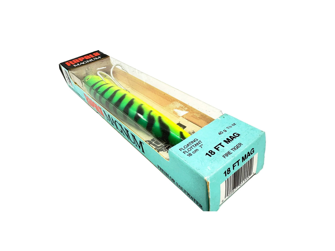 Rapala Floating Magnum FMAG-18, FT Firetiger Color w/Box