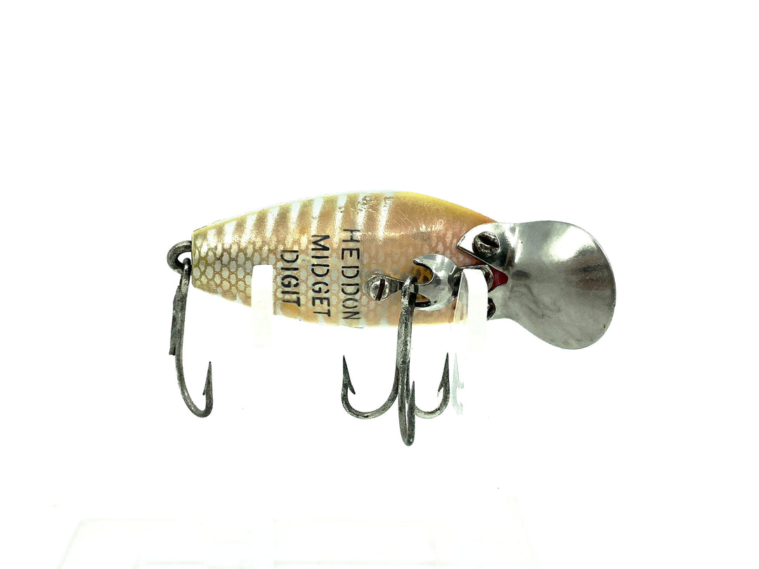 Heddon Midgit Digit River Runt Spook 9020, XRY Yellow Shore Color