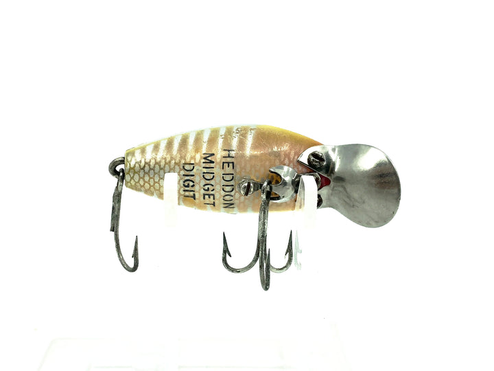 Heddon Midgit Digit River Runt Spook 9020, XRY Yellow Shore Color