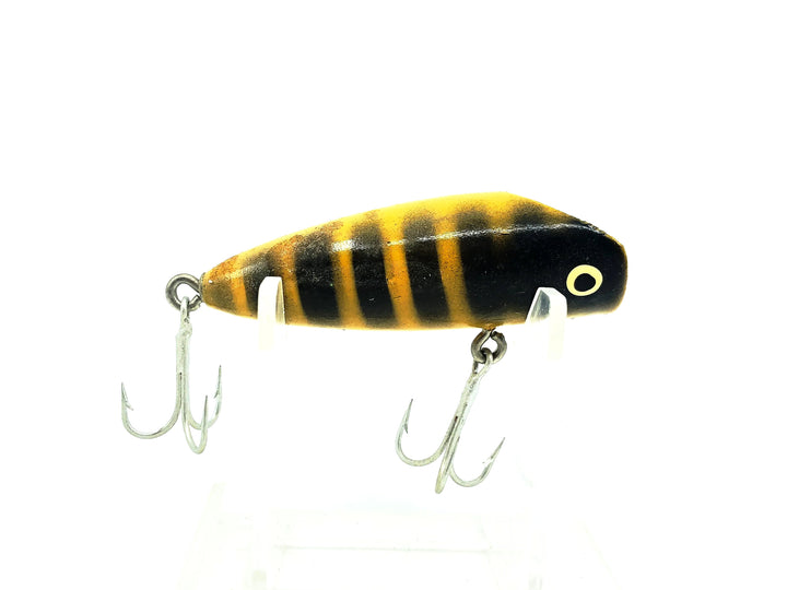 Eppinger Dardevle Osprey Bass Plug, #18 Yellow/Black Rib Color