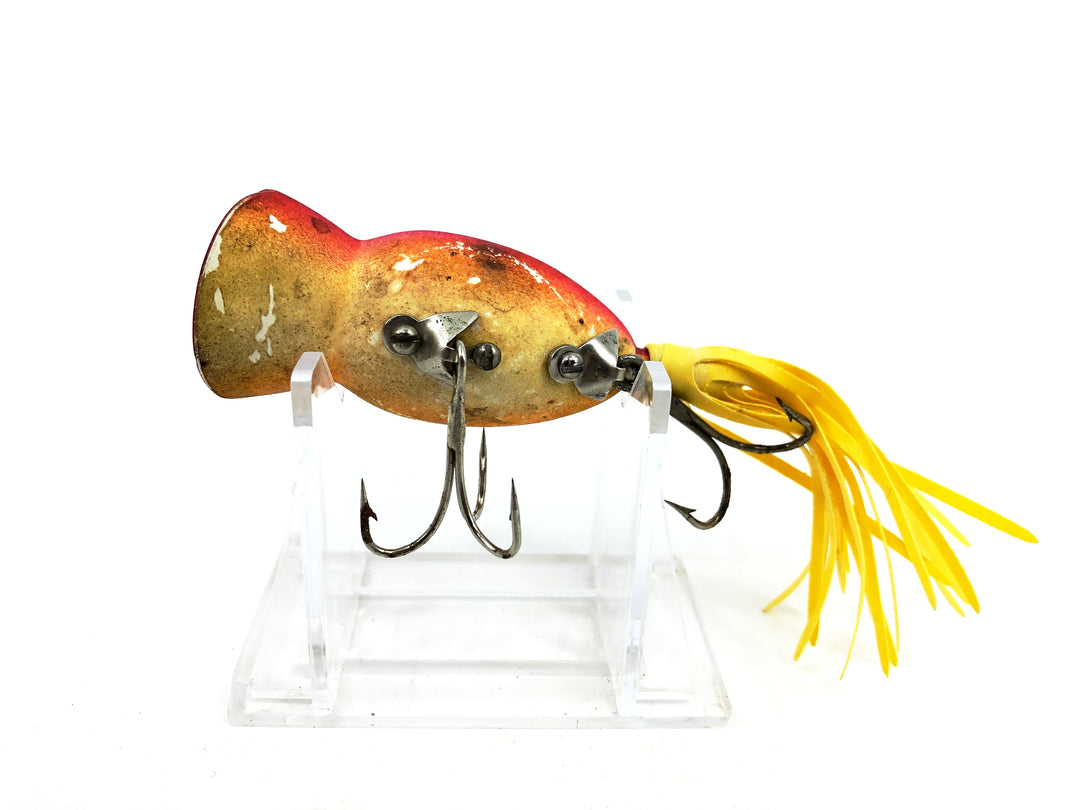 Arbogast Hula Popper, Firey Sunrise Color