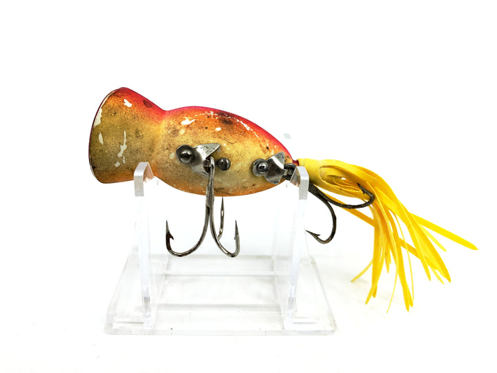 Arbogast Hula Popper, Firey Sunrise Color