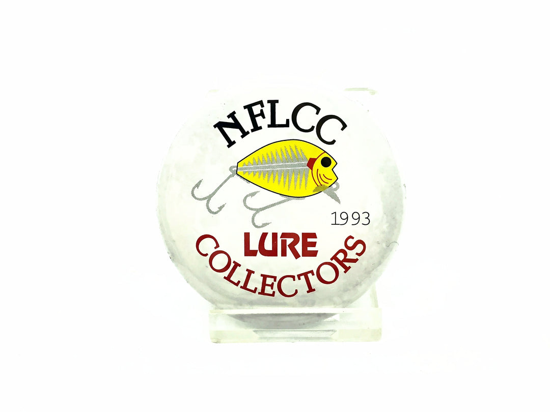 NFLCC Tackle Collectors 1993 Heddon Punkinseed Fishing Button