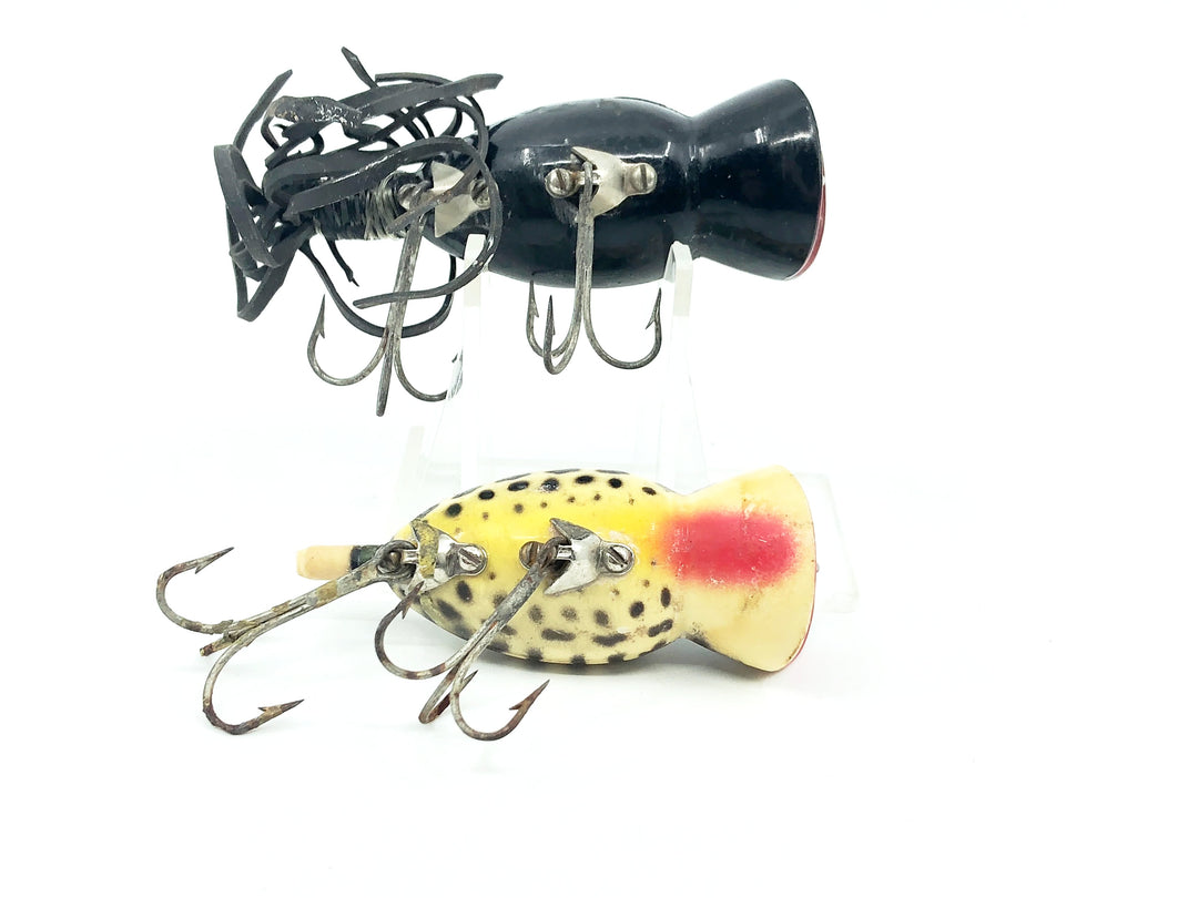 Vintage Hula Popper Combo, Black/Coachdog Color