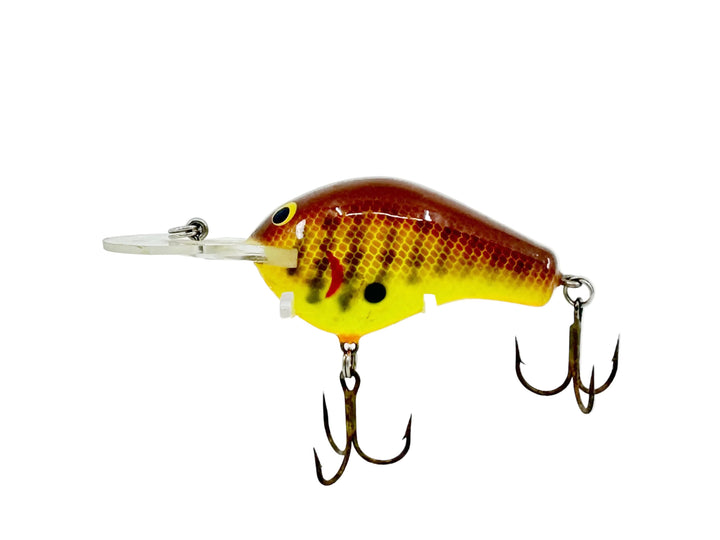 Bagley Diving #2 DB2 DC9, Dark Crayfish on Chartreuse Color