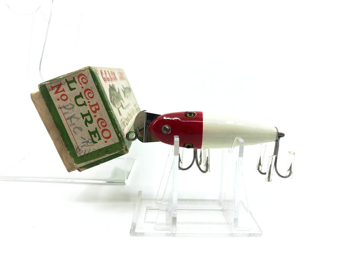 Creek Chub 4300 River Scamp, Red Head White Color 4302 Color with Box