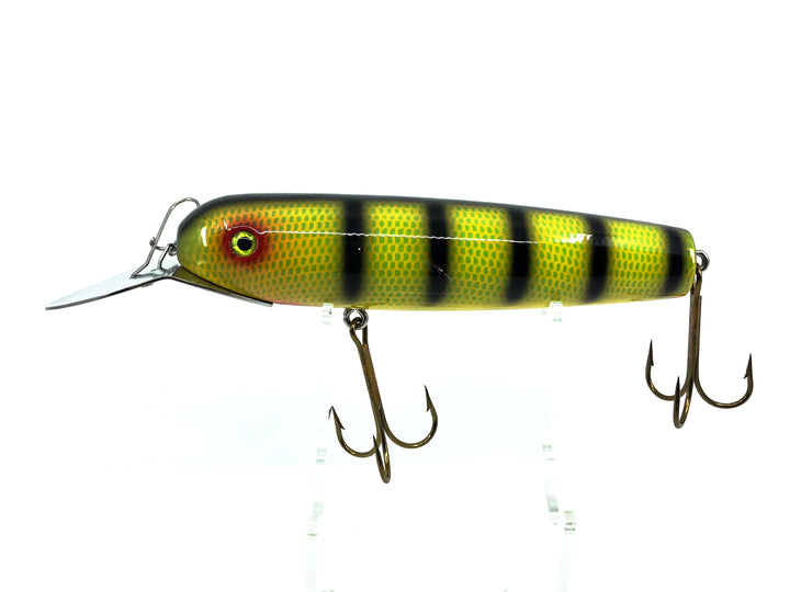 Leo-Lure, Leo Straight Musky Dawg, Custom Color, Cobra Perch