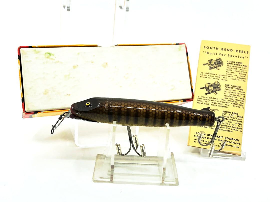 South Bend Baby Pike-Oreno 957, P Pike Scale Finish Color with Box