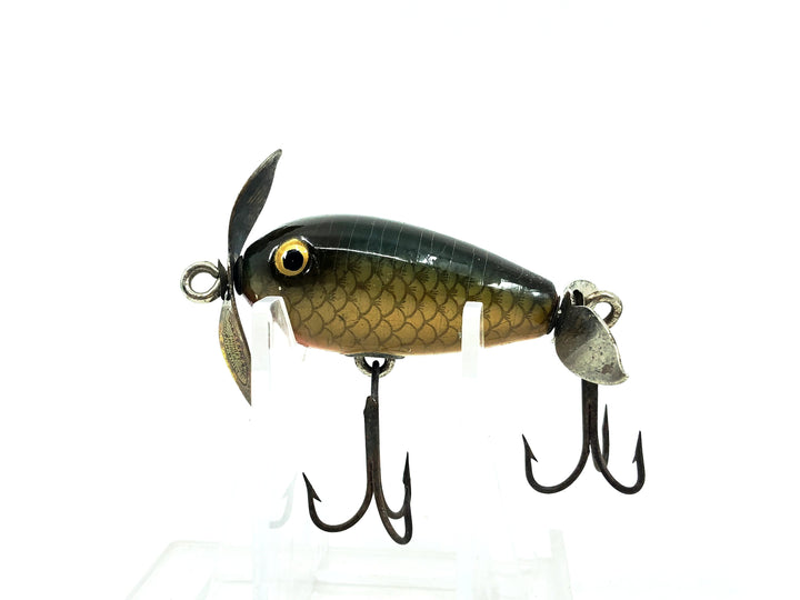 Shakespeare Midget Spinner, Green Back/Gold Scales Color – My Bait Shop ...