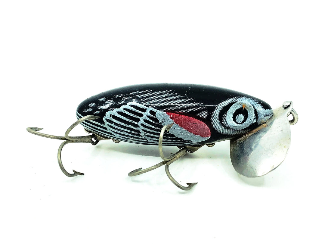 Arbogast Jitterbug 5/8oz, Red Wing Blackbird Color, Seein's Believin Model