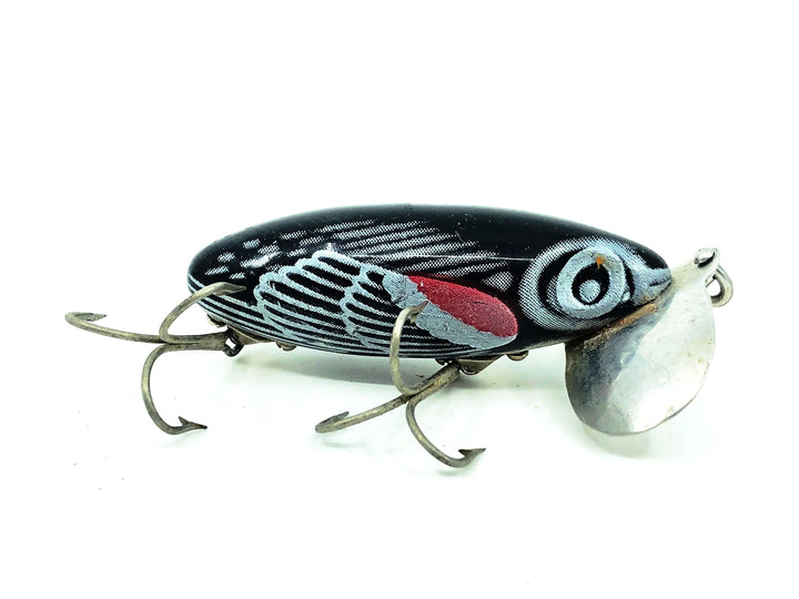 Arbogast Jitterbug 5/8oz, Red Wing Blackbird Color, Seein's Believin Model
