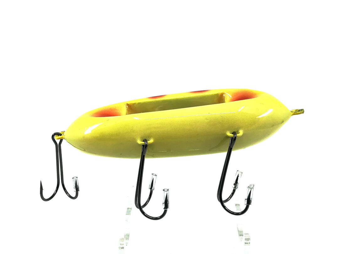 Musky Dan (XXX Lures) Chippewa Bait, Frog Crackle Back Color