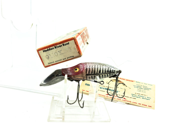 Heddon River Runt Spook Scoop Lip Go-Deeper D9110-XRS, Silver Shore Minnow Color with Box