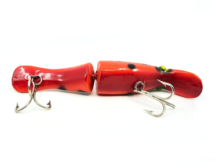 Drifter Tackle The Believer 7" Jointed Musky Lure Orange Coachdog Variant Color