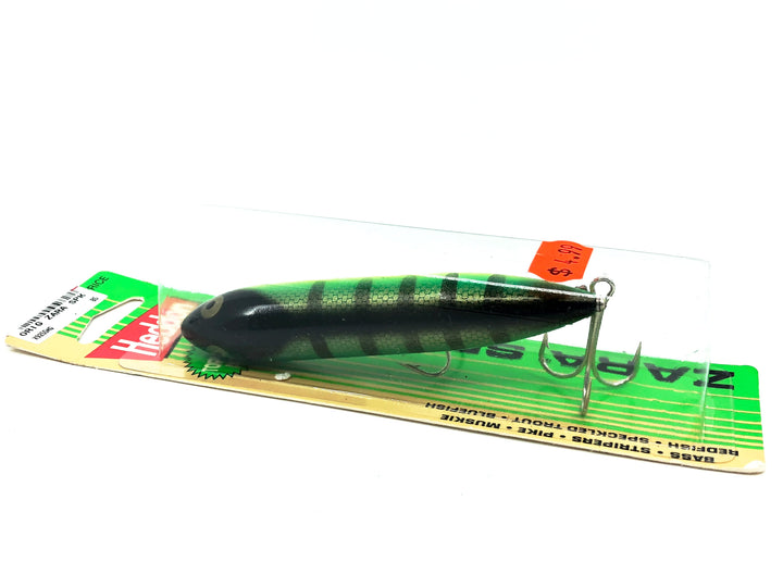 Heddon Zara Spook Color MG, Golden Black Muskie Color on Card