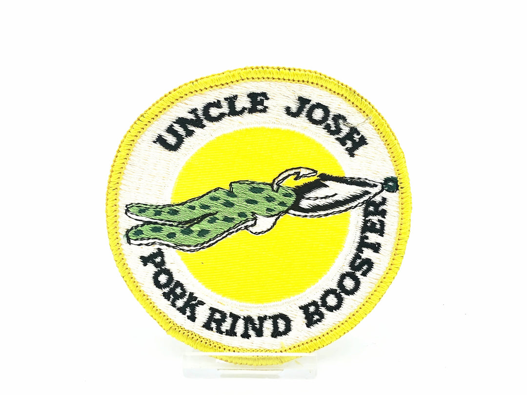 Uncle Josh Pork Rink Boosters Vintage Fishing Patch