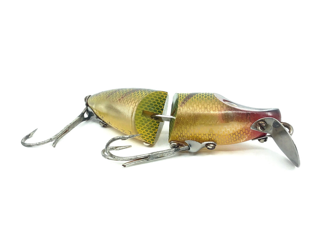 Heddon Jointed River Runt Spook Sinker 9330-L Perch Color