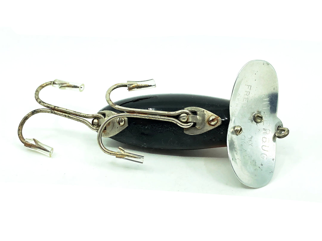 Arbogast Jitterbug 5/8oz, Black Color, Double Hooks Model