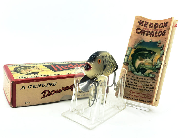 Heddon Punkinseed 9630, CRA Crappie Color with Box & Catalog
