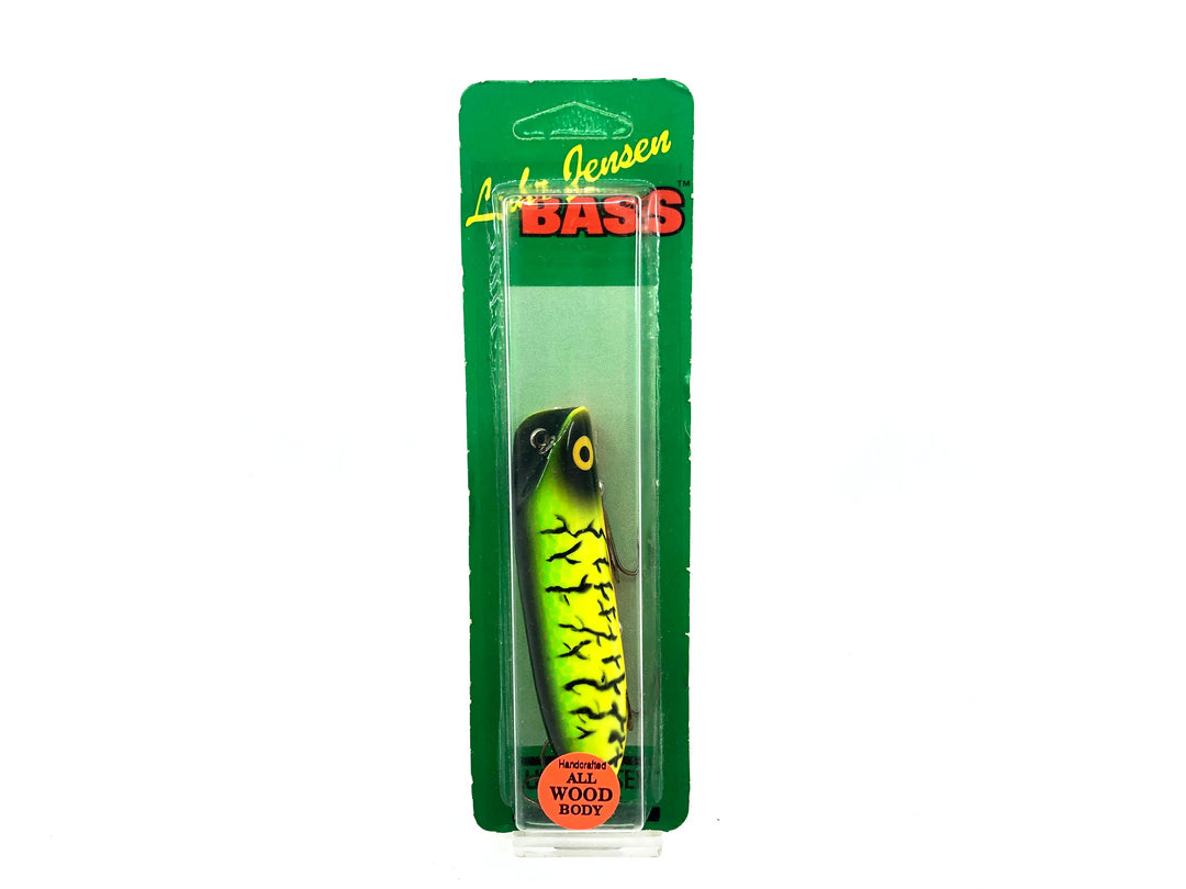 Luhr-Jensen South Bend Bass Oreno, Fire Tiger Color on Card
