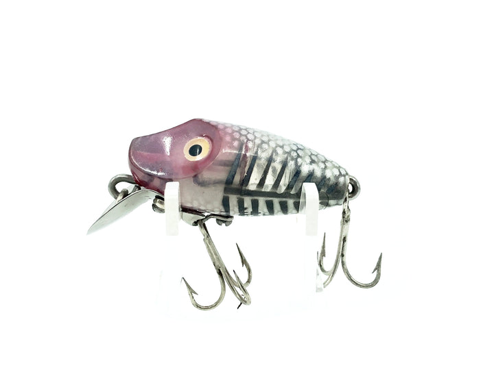 Heddon Midgit Digit River Runt Spook 9020, XRS Silver Shore Color