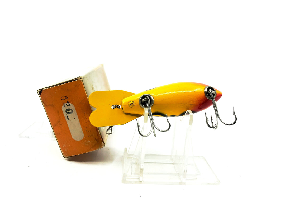 Bomber Wooden 500 Series, Yellow Black Shadow Stripe Color with Box