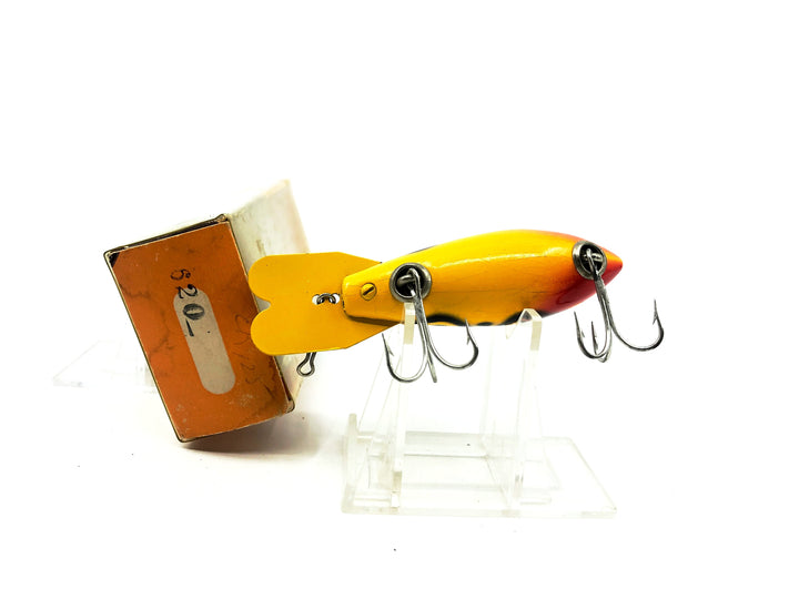 Bomber Wooden 500 Series, Yellow Black Shadow Stripe Color with Box