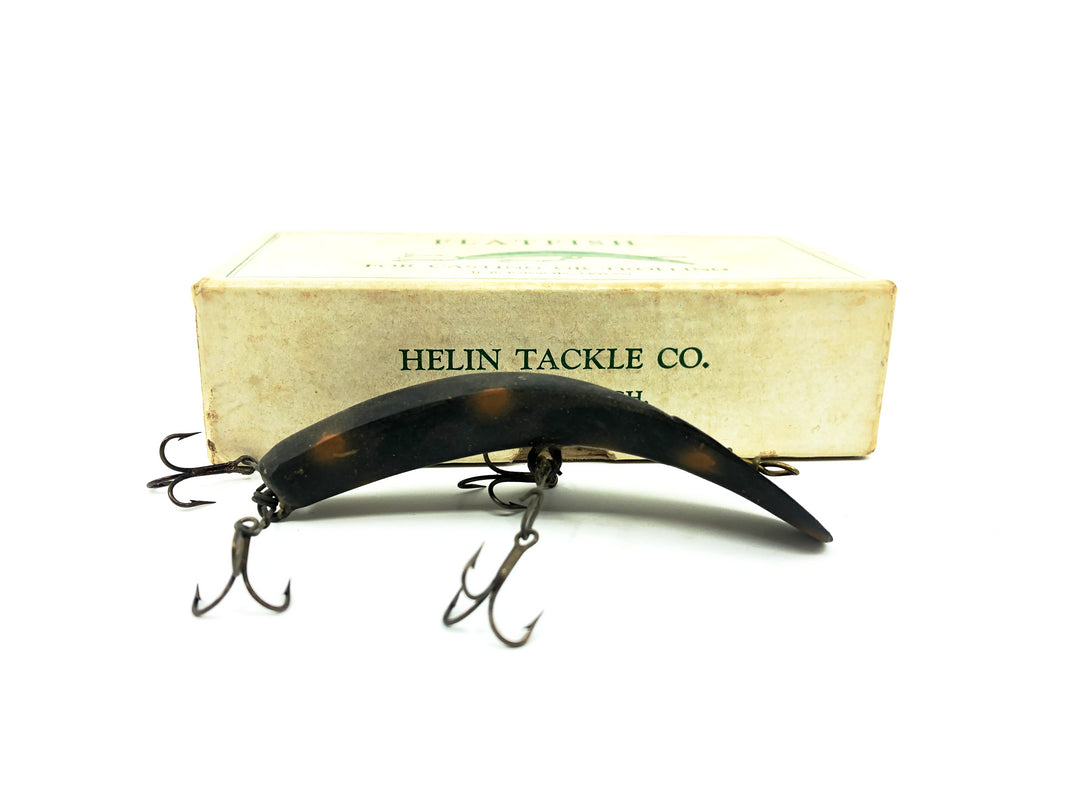Vintage Helin Flatfish U20, BL Black Color with Box - 1949