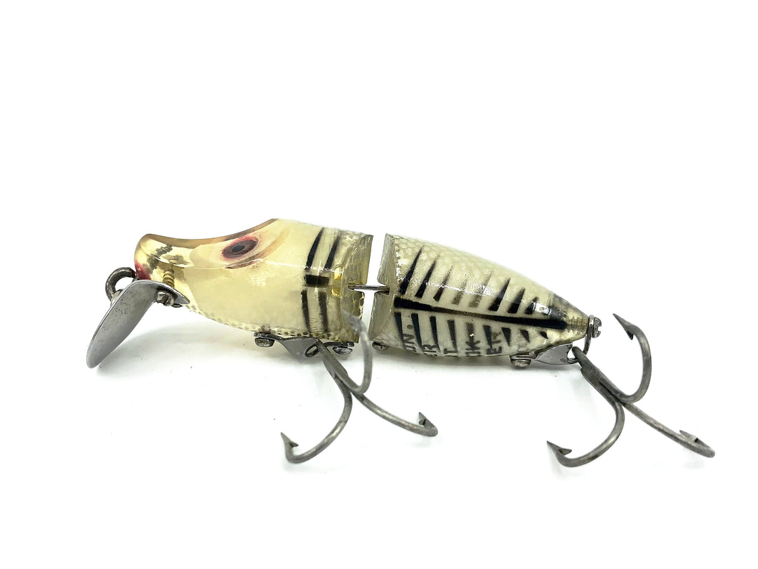 Heddon Jointed River Runt Spook Sinker 9330-XRS Silver Shore Minnow Color