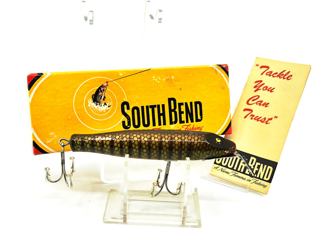 South Bend Baby Pike-Oreno 957, P Pikie Scale Finish Color with Box