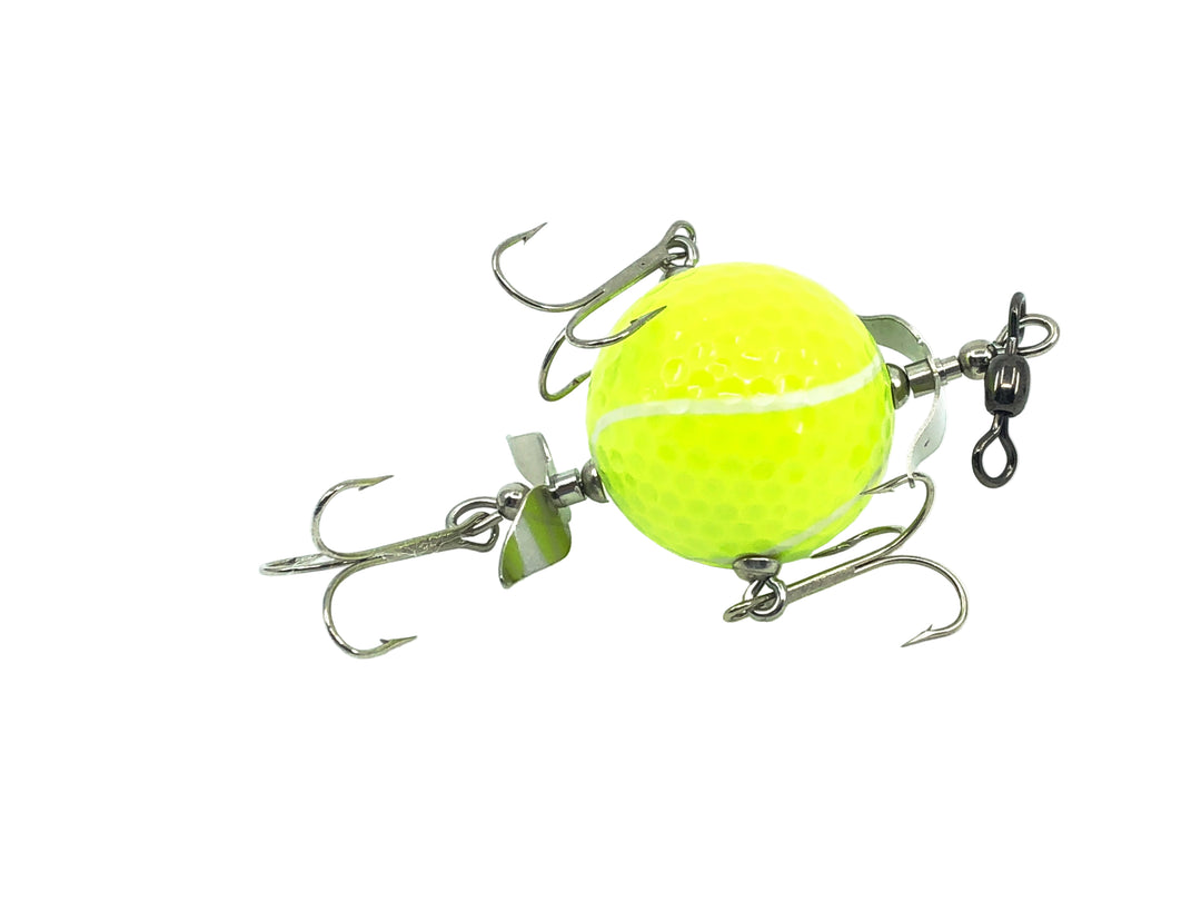 Musky Dan (XXX Lures) Golfer Lure, Tennis Ball Color