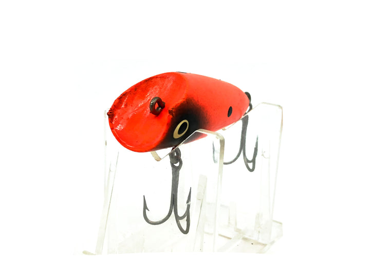 Eppinger Dardevle Osprey Bass Plug, Orange/Black Spots Color