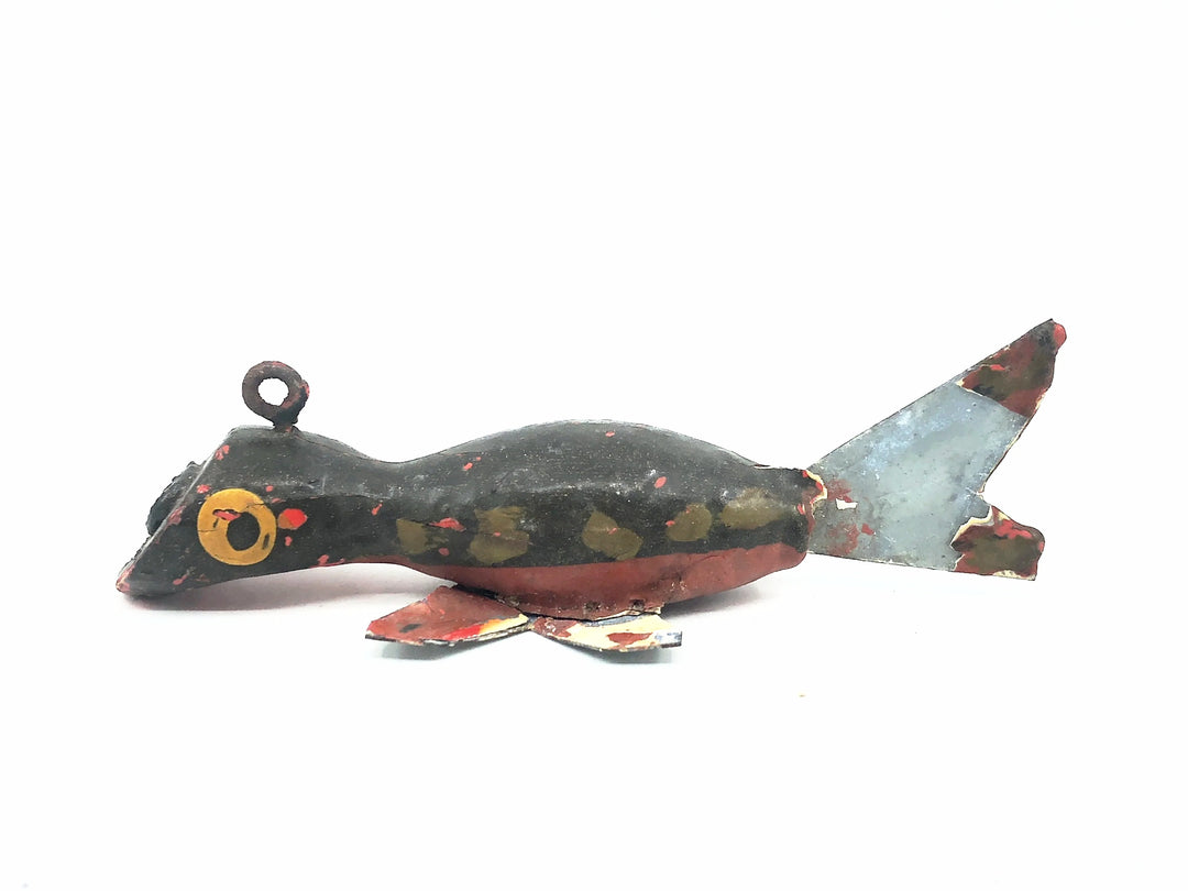 Brown Brothers Fisheretto Decoy, Green/Orange Color