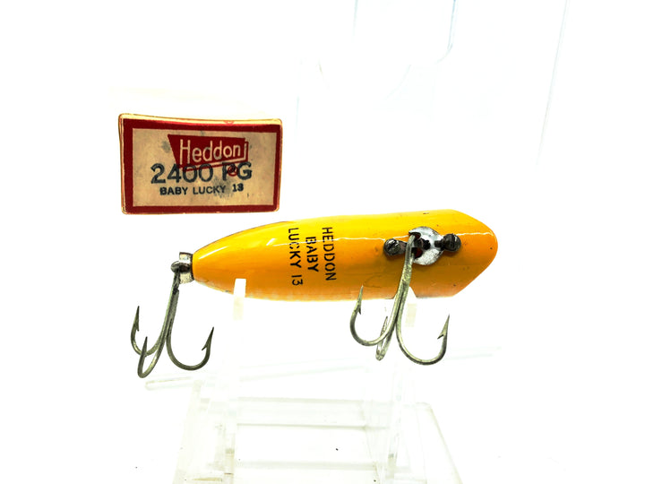 Heddon Baby Lucky 13 2400, PG Gold Shiner Color with Box