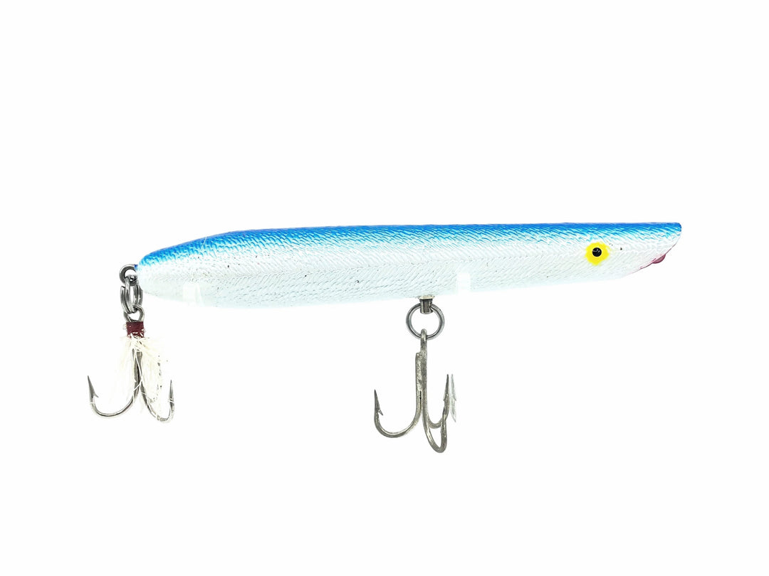 Cotton Cordell Pencil Popper 6600, Blue/White Color