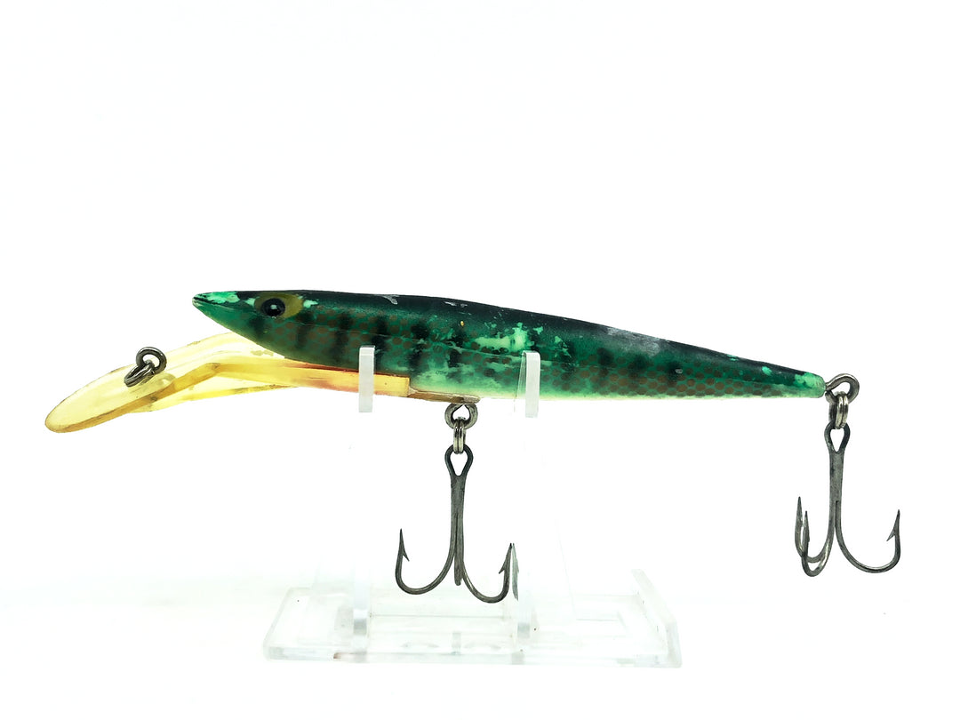 Fred Arbogast Arby, Green/Black Ribs Color