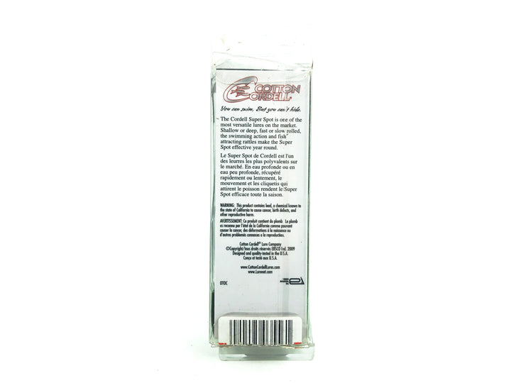 Cotton Cordell Super Spot, Foxy Shad Color New on Card Old stock
