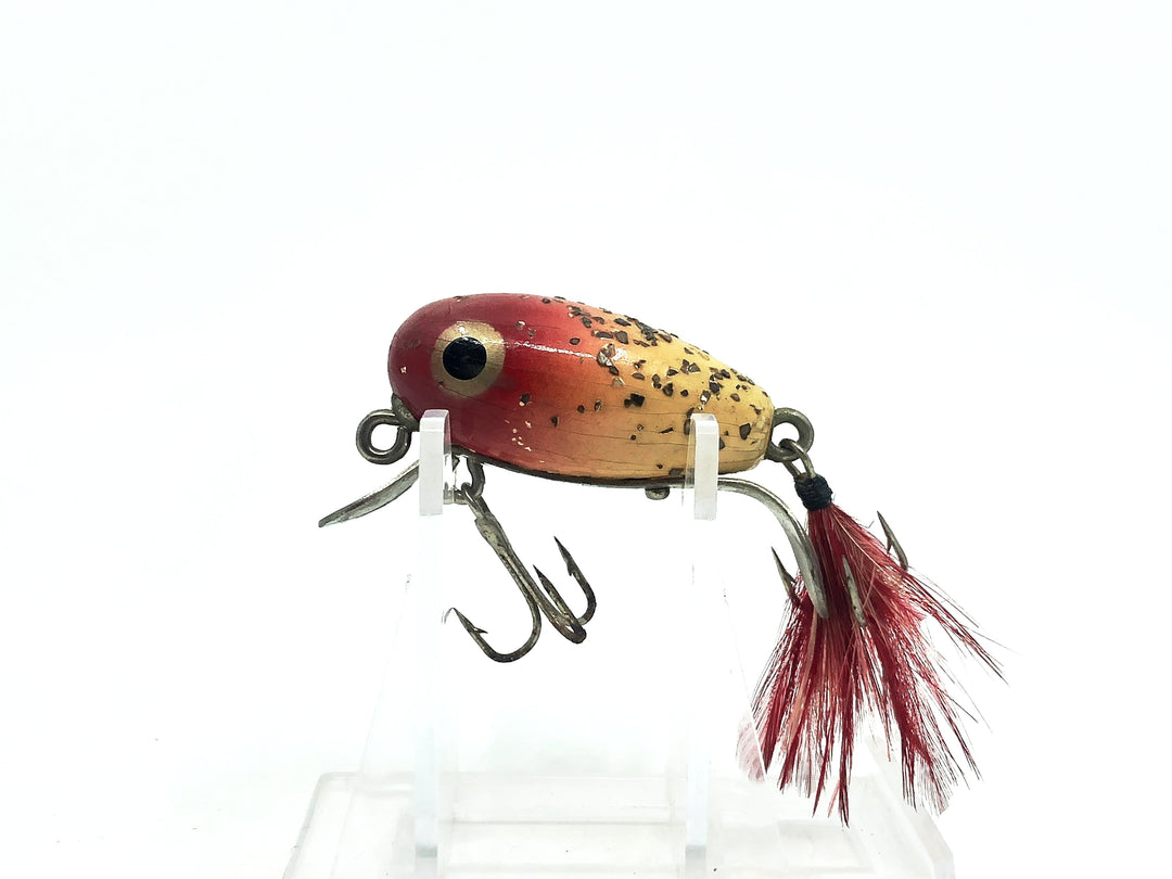 Paw Paw Little Jigger #2600, Red Head/White/Silver Flitter Color