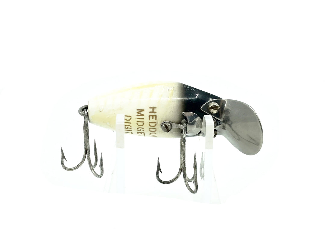 Heddon Midgit Digit River Runt Spook 9020, SR-XBY Spook Ray, Black & Yellow Color