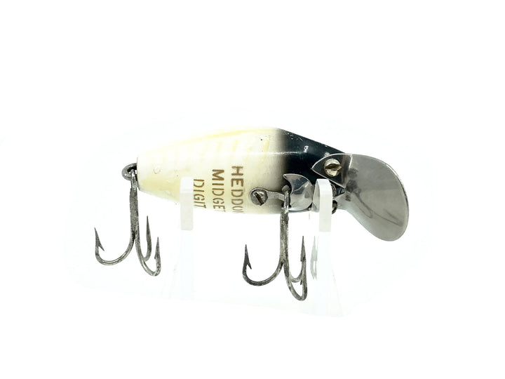 Heddon Midgit Digit River Runt Spook 9020, SR-XBY Spook Ray, Black & Yellow Color