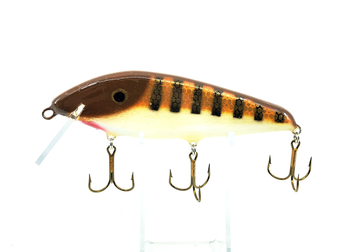 Crane 306 Musky Bait, Brown Perch/White Belly Color