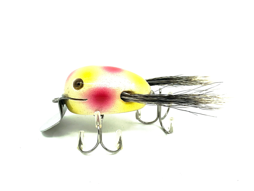 Musky Dan (XXX Lures) Baby Dingbat, Pearl w/COA
