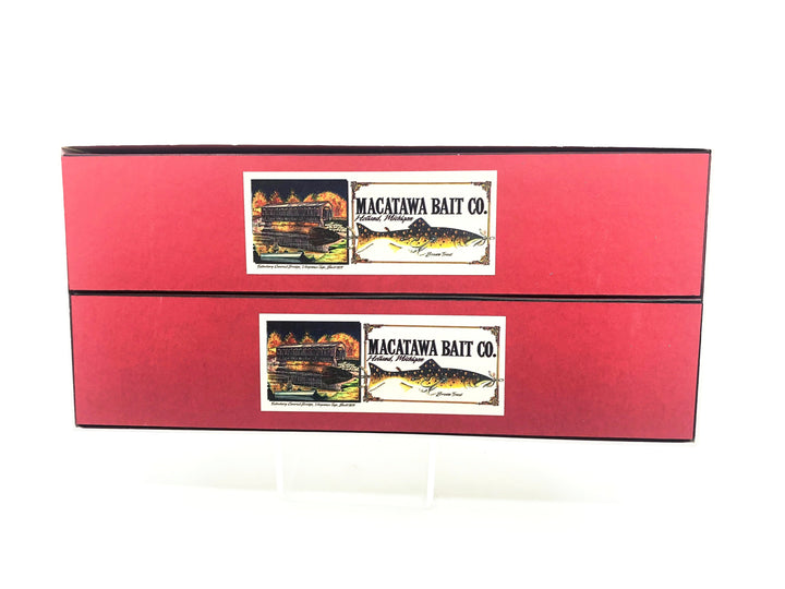 Macatawa Bait Co. Artistic Minnow Sample Case - Signed, 1 of 1