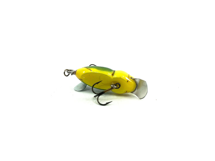 Contemporary Fly Rod Creek Chub Beetle, Made By Gary Bowles, Yellow Beetle Color