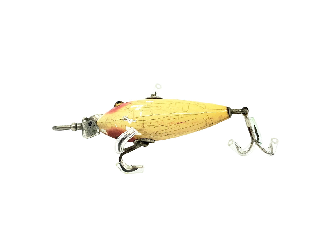 Heddon Dowagiac Minnow No. 20 Series, RET Red Eye/White Body Color