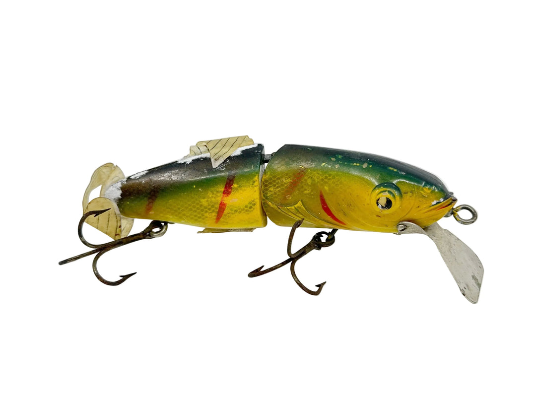 Naturalure Bait Co. Strikee Minnow, Perch Color - Musky Size