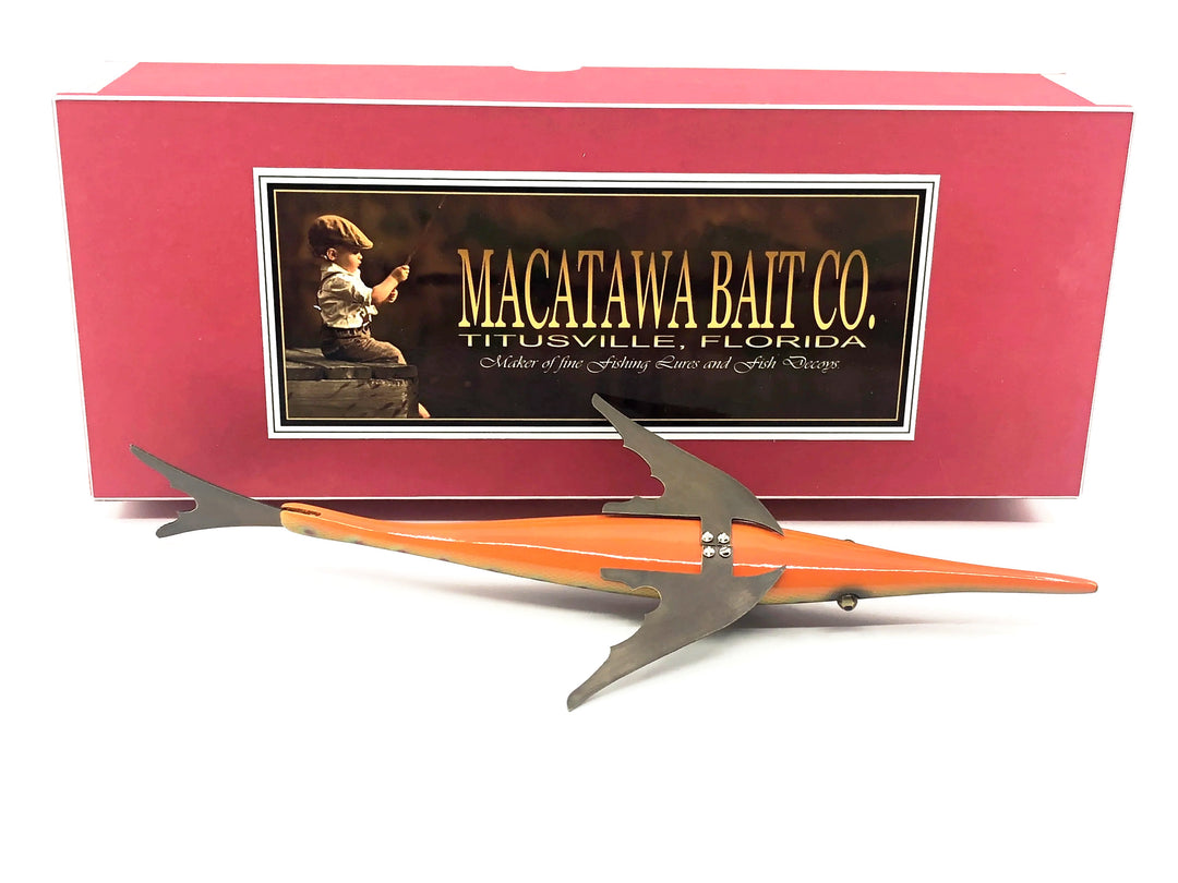 Macatawa Bait Co. Gar Decoy, Brook Trout Color w/Box