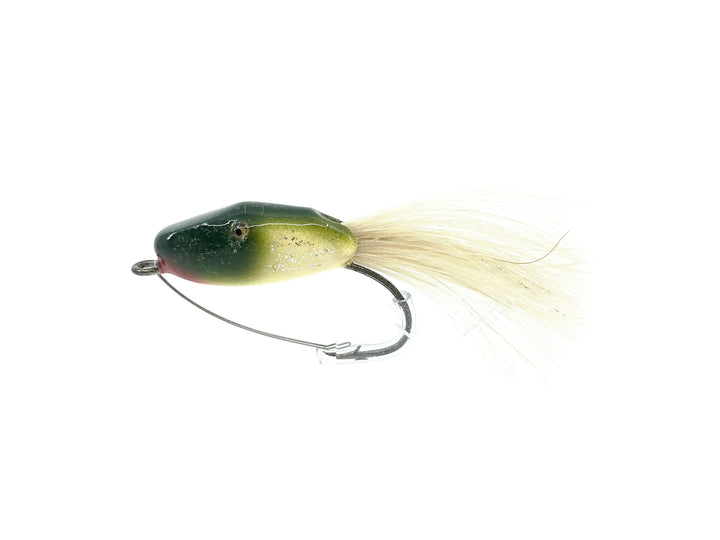 Musky Dan (XXX Lures) Fly Rod Dinger, Silver Flitter Color